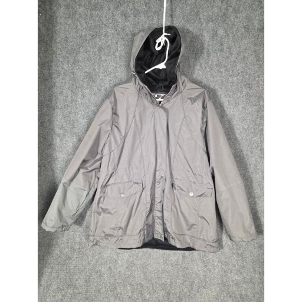 Big Chill Freestyle Men's Gray Hooded‎ Lightweight Jacket Men Size 2X Outdoor